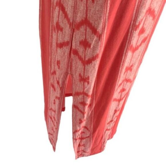 J. Crew Factory Dress Orange White Sleeveless Maxi S - Picture 6 of 6